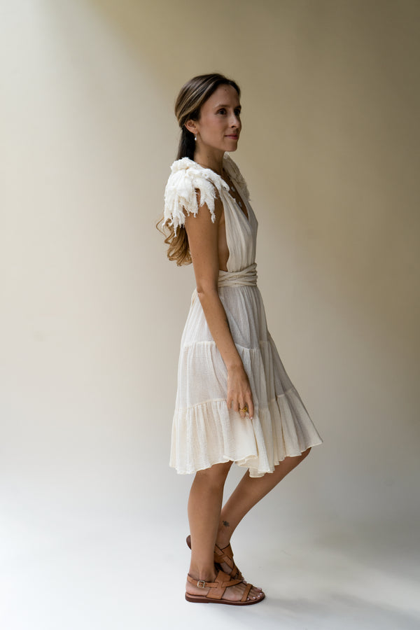 Mini Kara Swan Maiden Dress