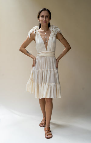 Mini Kara Swan Maiden Dress