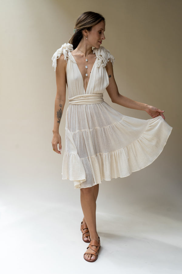 Mini Kara Swan Maiden Dress