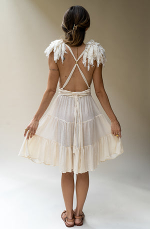 Mini Kara Swan Maiden Dress