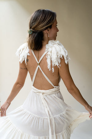 Mini Kara Swan Maiden Dress