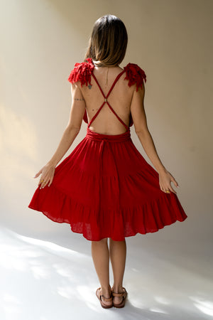 Mini Kara Swan Maiden Dress