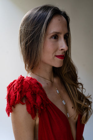 Mini Kara Swan Maiden Dress