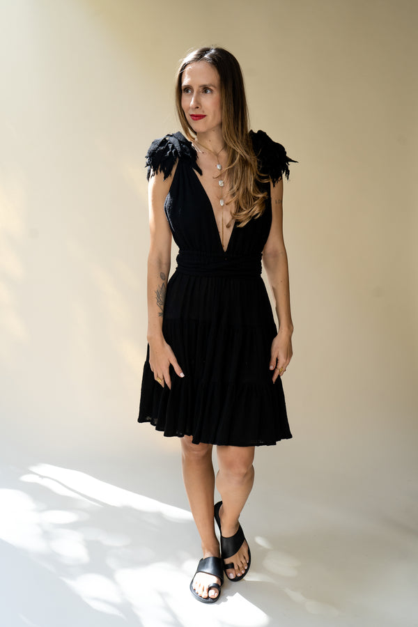 Mini Kara Swan Maiden Dress