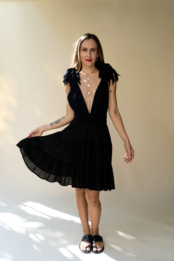 Mini Kara Swan Maiden Dress