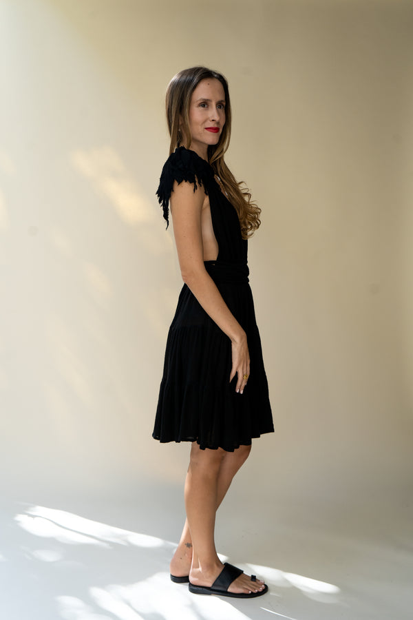 Mini Kara Swan Maiden Dress