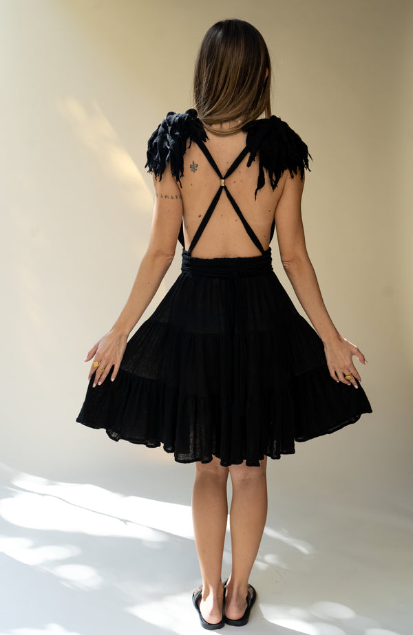 Mini Kara Swan Maiden Dress