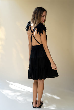 Mini Kara Swan Maiden Dress