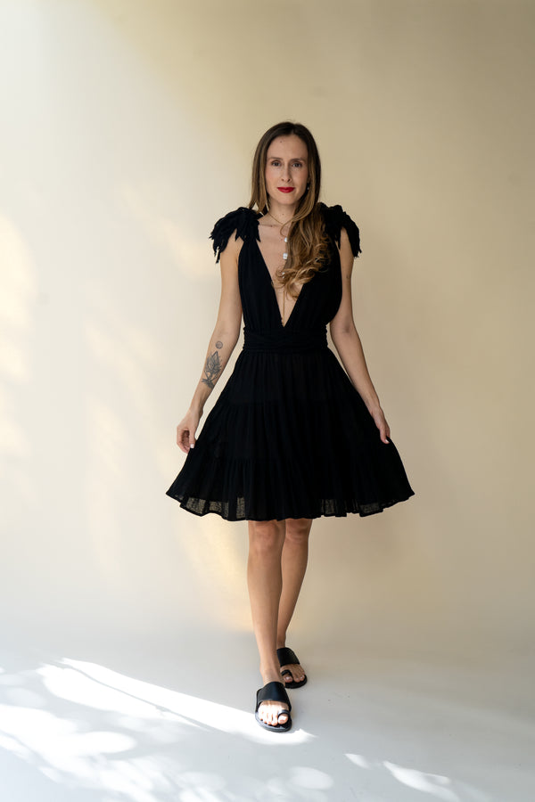 Mini Kara Swan Maiden Dress