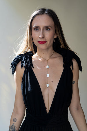 Mini Kara Swan Maiden Dress