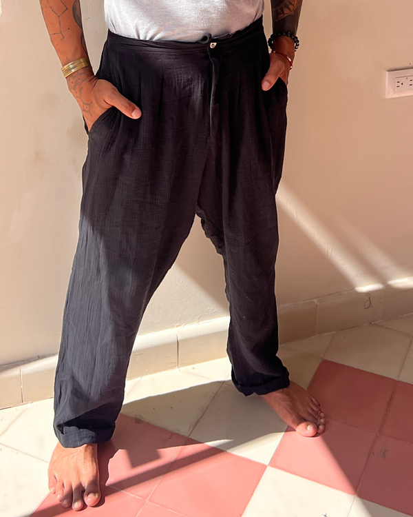 Happy Nomad Cuffed Pants (Unisex)