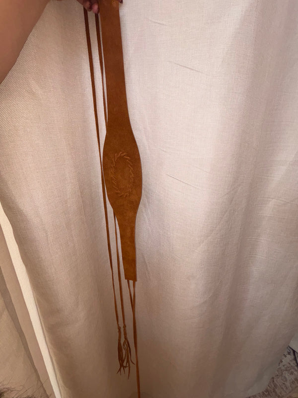 Nomad Queen Suede Tassle Belt