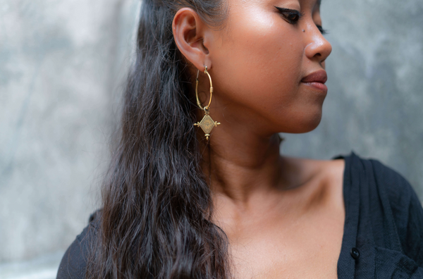 Large Imani Hoops